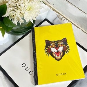 Gucci Limited Edition Yellow Tiger Notebook